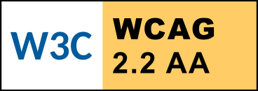 W3C WAI — Web Content Accessibility Guidelines 2.2, Level AA conformance